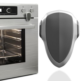 BABY PROOF ME Oven Lock Child Safety, 1 Pack, Oven Door Lock Child Safety, Oven Baby Proofing, Heat-Resistant, Durable & Easy to Install Oven Safety Locks for Toddlers, Baby Proof Oven (White)