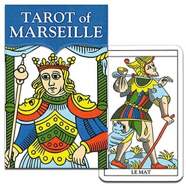Tarot Cards, Divination Cards, 78 Cards, Mini Size, Tarot, Miniature, Marseilles, Japanese Booklet (English Language Not Guaranteed)