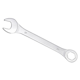 CoCud Combination Wrench 27mm Metric Box Open End 6 Point Design 15 Degree Offset Double End Box and Open End - (Application: For Home Repair)