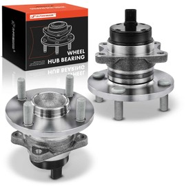 A-Premium 2 x Front Wheel Bearing and Hub Assembly with ABS & 4-Lug Compatible with Toyota MR2 Spyder 2000-2005