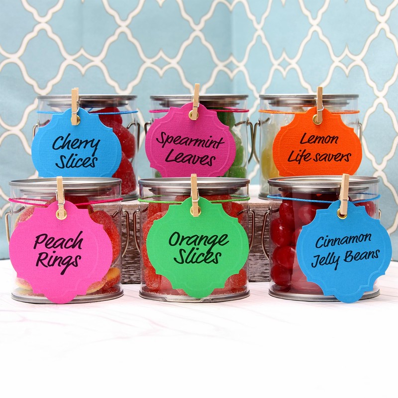 Cornucopia Brands Mini Clear Plastic Paint Cans (6-Pack), Little 3in