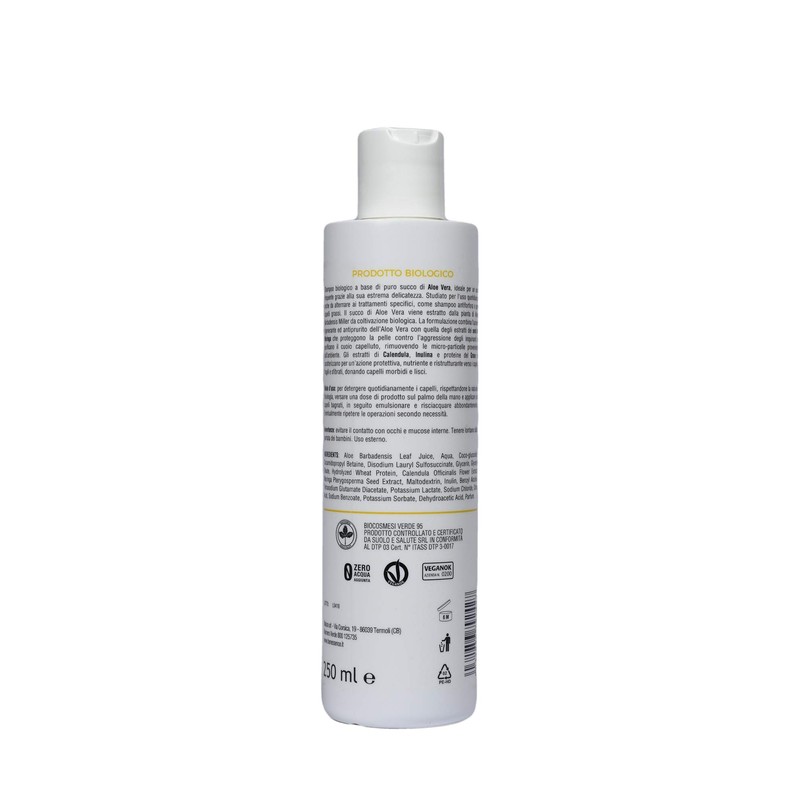 Benessence - Daily organic aloe vera shampoo - 250 ml