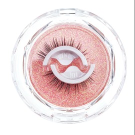 XTKDAIUI Self Adhesive Eyelashes,3D Dense Self Adhesive Lashes,Eyelashes Fluffy Natural Look No Glue Needed,Reusable False Lashes Wispy,48H Strong Hold,No Sticky Residue,Easy Put on (W08)