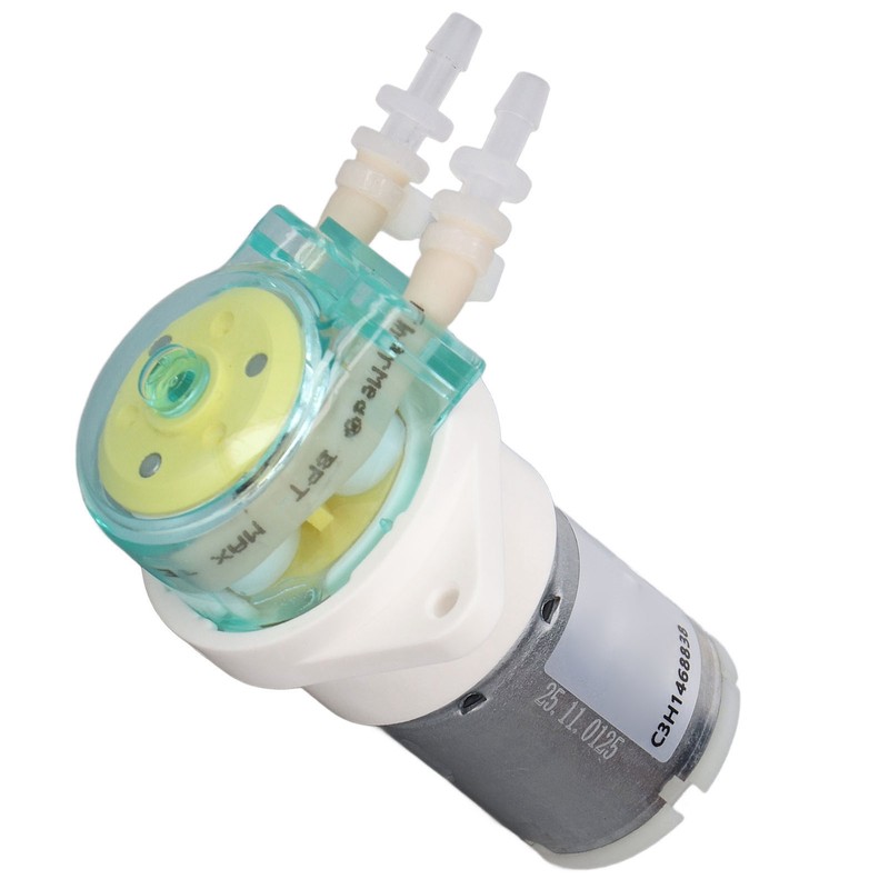 5W Small Peristaltic Pump Low Flow Gear Drive Liquid Transmission