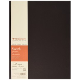 Strathmore Art Journal, Sketchbook, 11x14 inch, 96 Sheets - Artist Sketch Paper for Drawing, Illustration, Art Class Students