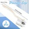 Abeillo 2Pcs Small Washing Up Brush, Small Bottle Brushes Kitchen