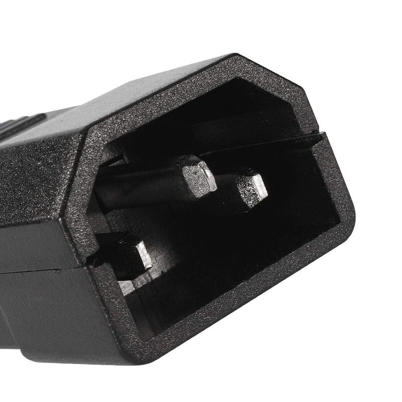 uxcell 3Pair AC250V 10A IEC C14 Male C13 Female, 3