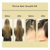 Aceite Vegano Natural Para El Crecimiento Del Cabello