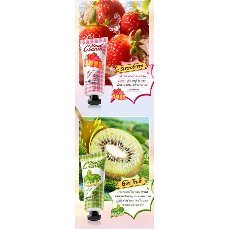 Set De Crema De Manos Fruit Care De Alta Hidratación