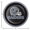 Trendware Las Vegas Raiders Dessert Plates, 24 Count