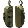 YUNCAIMAOYI Tactical Molle Glasses Case Tactical Eyeglasses Case Shockproof Sunglasses