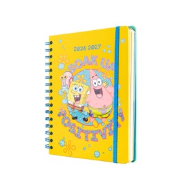 Grupo Erik Sponge Bob Diario Scuola 2026 2027 - Agenda Settimanale A5