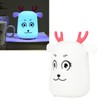 Innovative Cute Deer shaped Silicone Night Light USB Rechargeable Pat