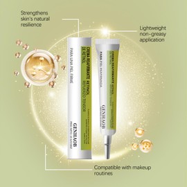 4pcs 15ml Retinol Shot Tightening Serums,Crema Reafirmante Con Retinol,Repara y mejora la elasticidad de la piel,Reducir Arrugas,Apto Para Todo Tipo De Pieles