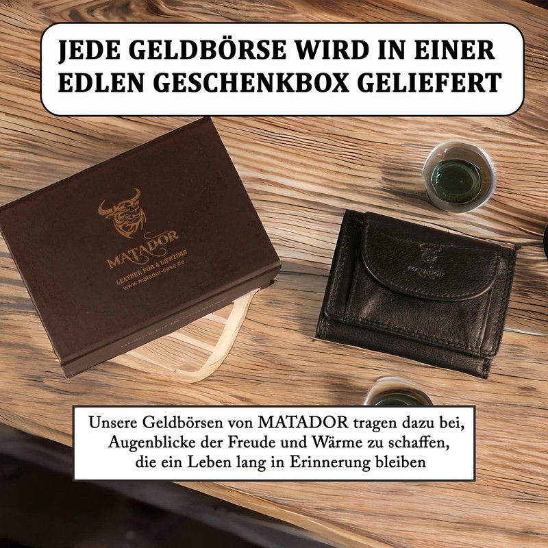 MATADOR 556 Small Mini Purse, black, coin purse