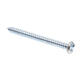 Prime-Line 9027737 Sheet Metal Screw, One Way, #10 X 2 in, Zinc Plated Steel, Pack of 75