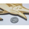 DC Maker Labs Wooden Marlin Swordfish Engraved Wall Art 8x6