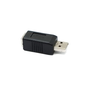 System-S USB A Male to USB B Female Adapter Plug Converter Adapter