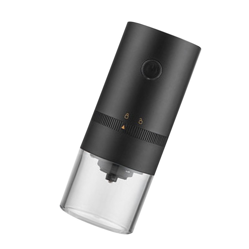 Portable Electric Coffee Grinder USB Rechargeable Adjustable Coarseness Quiet Removable