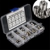 WANGCL 150PCS Threaded Inserts Helicoil kit Stainless Thread Repair Kits