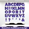 Qyeahkj 150 PCS Large 6" Font Bulletin Board Letters Outer