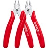 IGAN-170 Flush Wire Cutters (Pack of 2), Precision Jewelry Making
