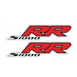 Awonderful Motorcycle S1000RR Fairing Decal Sticker for S1000RR 2009-2014 - Fairing Side Section Decal Sticker (Red)