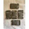 OD US Military Assault Backpack Pack Snap Buckle Set ITW
