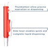 ONiLAB Pipette Pumps,Scientific Pipette Pump 25ml, Red, for Disposable Plastic