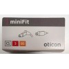 Oticon More Real Zircon OPN Ruby Receiver ( size 3-85dB-Right