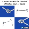 Heavy Duty Gate Hook and Eye Latch 3 Inch Stainless