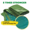 Bio Green RX-150 - 10’x15’ Feet Tarps Heavy Duty Waterproof,