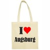 I Love Augsburg Shopping Bag School Bag Gym Bag 38