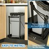 Pull Out Trash Can Under Cabinet with Soft Close Rail,Under
