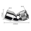 KWODE Shower Elbow Adapter for Shower Head 45°Female to Female