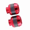 1 Pair of Carbon Fiber Motorcycle Front Fork Frame Sliders