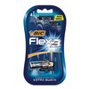 BIC Rastrillo Flex 3 Piel Sensible Mango Texturizado Banda Lubricante