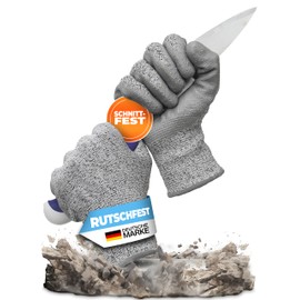 limpando 2 Pairs of Cut Resistant Gloves L Cut Protection Gloves Professional Quality Kitchen Gloves Food Safe Work Safety Glove Grip and Non-Slip TÜV Tested