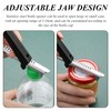 2 Piece Bottle Opener, Stainless Steel Can Opener, Multifunctional Bottle