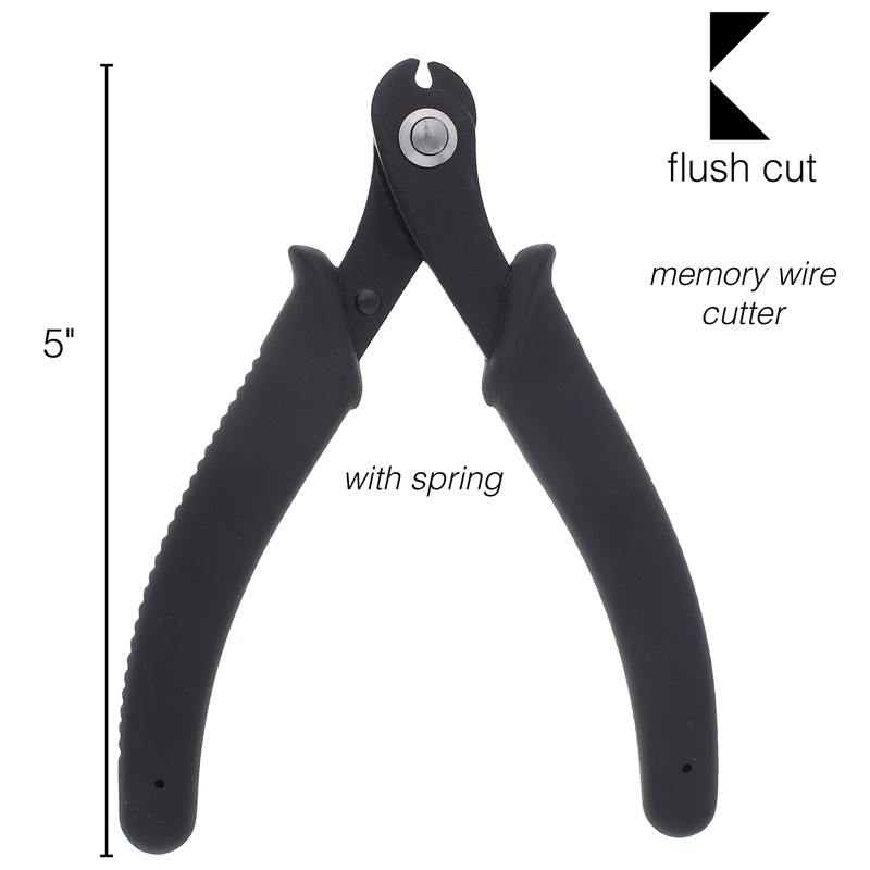 ワイヤーカッター：BEADSMITH HI TECH MEMORY WIRE CUTTERS with Spring