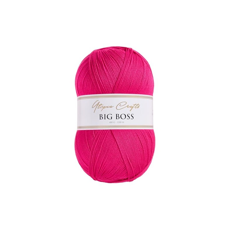 Utopia Crafts Big Boss 400 g Knitting & Crochet Yarn