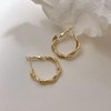 [Mesaro] Cute Earrings, Women's, Hypoallergenic, Silver, Swaying, Accessory, Present, Popular,