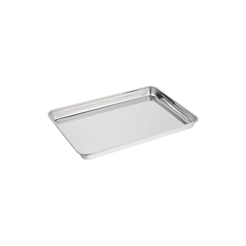 Pearl Metal HB-3504 Cooking Tray, Large, Stainless Steel, 9.6 x