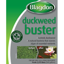 Blagdon Pond Duckweed Buster, Controls Duckweed, Safe and Natural, 250ml, Treats 2,273 Litres of Pond Water