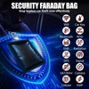 KIPHCA 2 Pack Faraday Bags for Car Keys, 5.7"x3.78" RFID