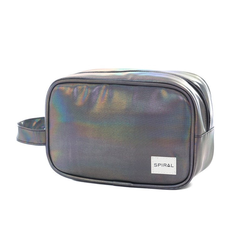 Spiral Unisex's Portland Make Up Wash Bag, Chrome Rave, One