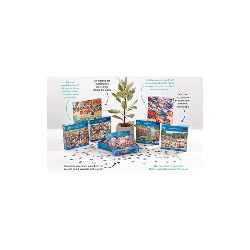 Gibsons An Evening in Paris Jigsaw Puzzle, 1000 piece