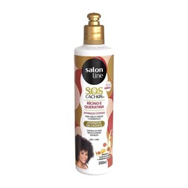 Salon Line S.O.S Cachos Ricino e Queratina Salon Line Curly Hairstyling Cream 300ml