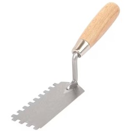 Goldblatt Notch Margin Trowel SQ Wood
