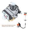 SagaSave Lawn Mower Carburetor, 9mm Carburetor Replacement Parts, Lawn Mower